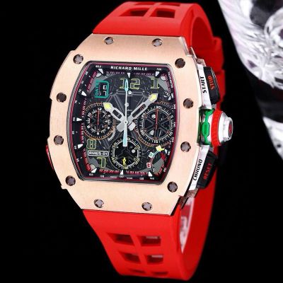 RICHARD MILLE RM65-01 Chronograph Rose Gold Copy Watch